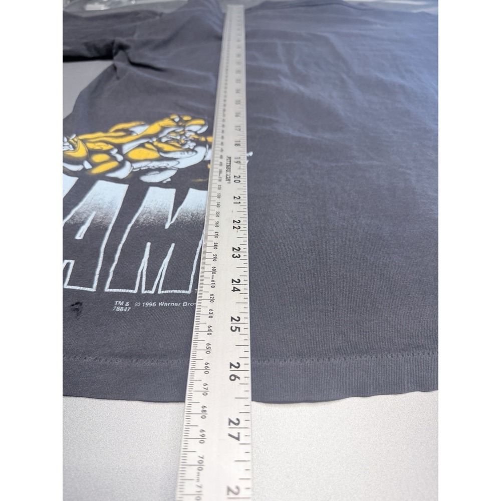 Vintage 1996 Space Jam Looney Tunes Double Sided T-Shirt Size XL - Picture 10 of 10